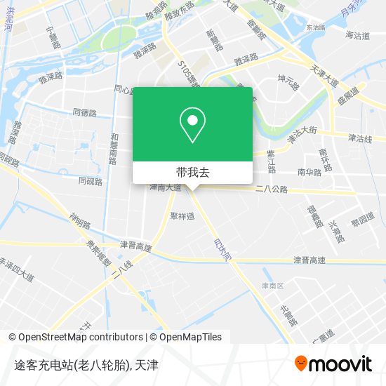 途客充电站(老八轮胎)地图