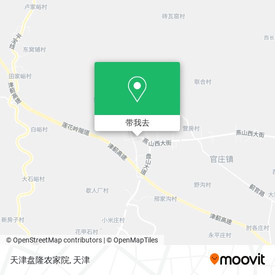 天津盘隆农家院地图