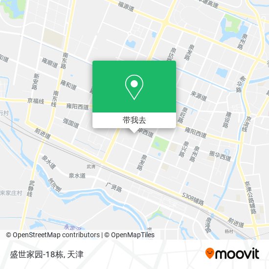 盛世家园-18栋地图