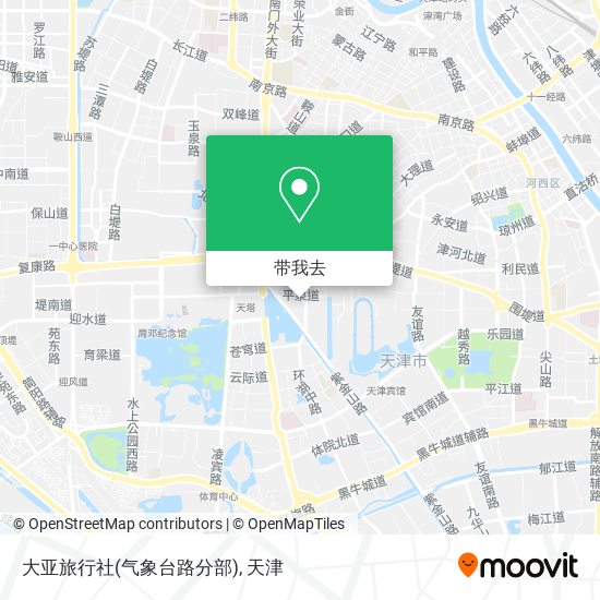 大亚旅行社(气象台路分部)地图