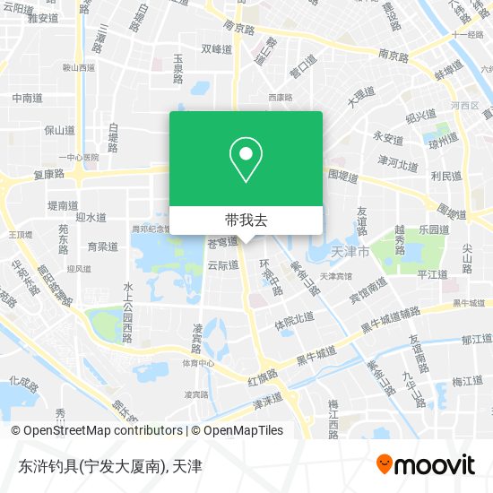 东浒钓具(宁发大厦南)地图