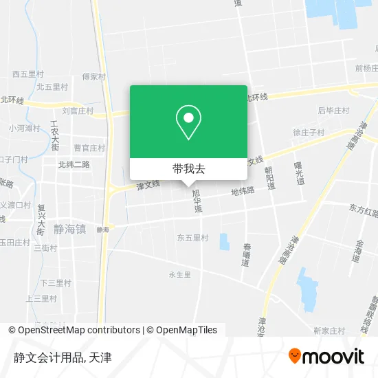 静文会计用品地图