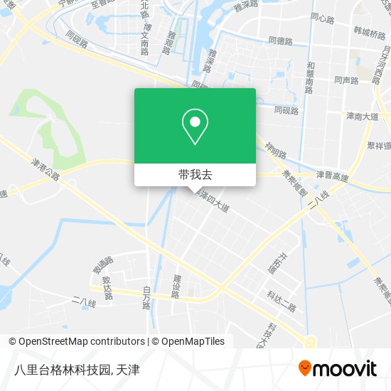 八里台格林科技园地图