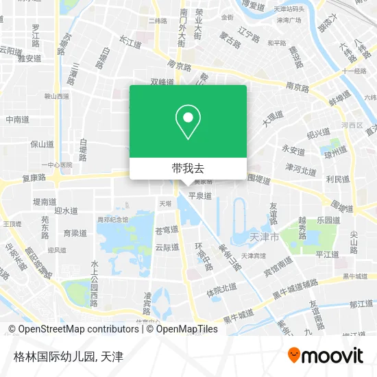 格林国际幼儿园地图