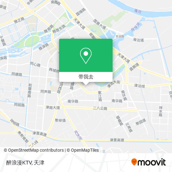 醉浪漫KTV地图