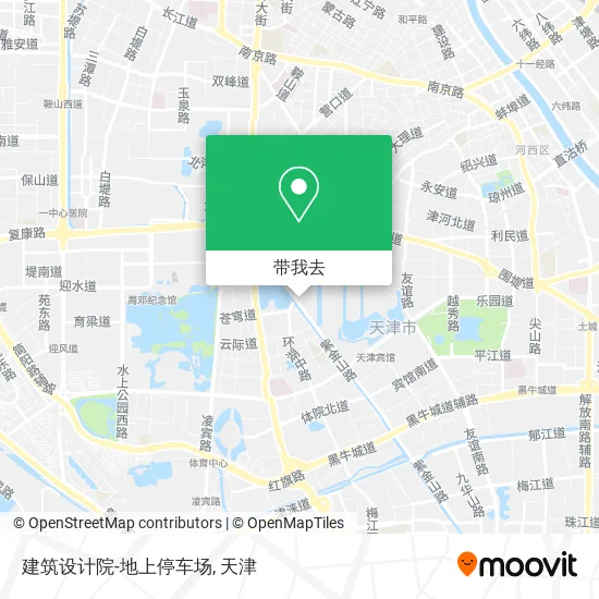 建筑设计院-地上停车场地图