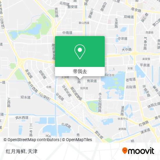 红月海鲜地图