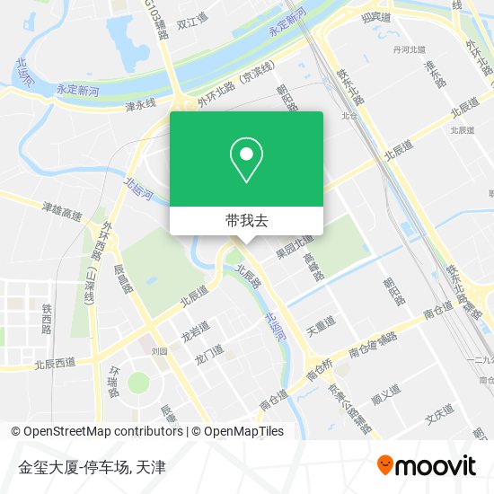 金玺大厦-停车场地图