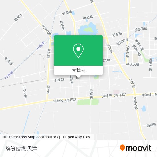缤纷鞋城地图