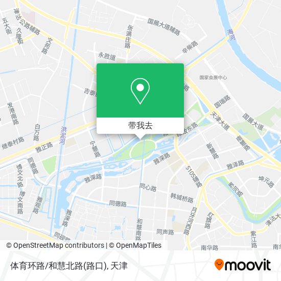 体育环路/和慧北路(路口)地图
