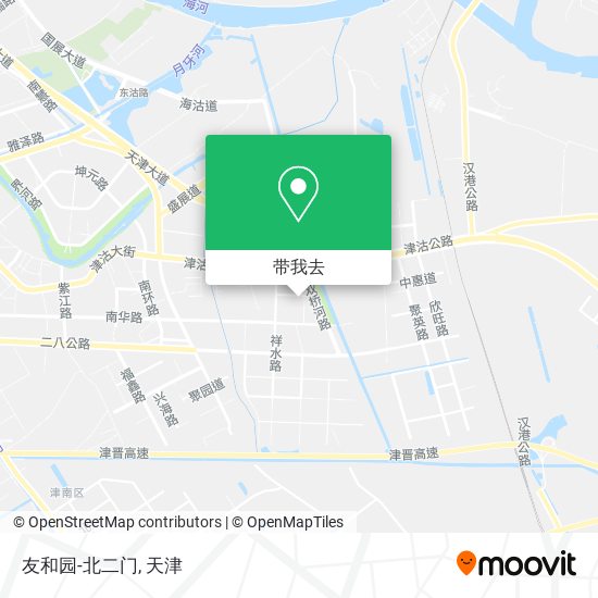 友和园-北二门地图