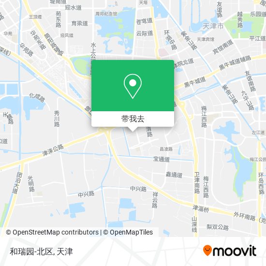 和瑞园-北区地图