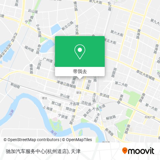 驰加汽车服务中心(杭州道店)地图