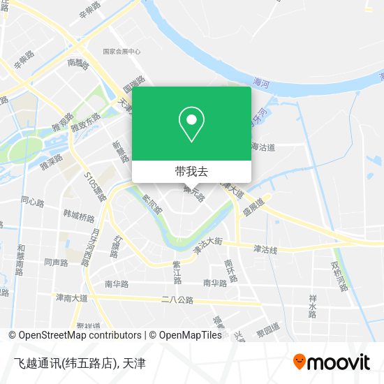 飞越通讯(纬五路店)地图