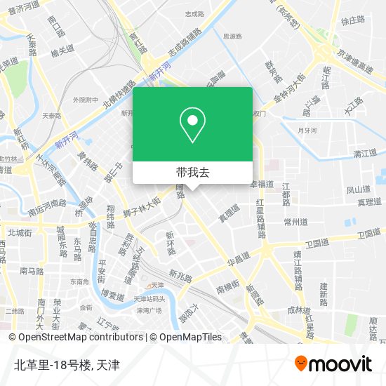 北革里-18号楼地图