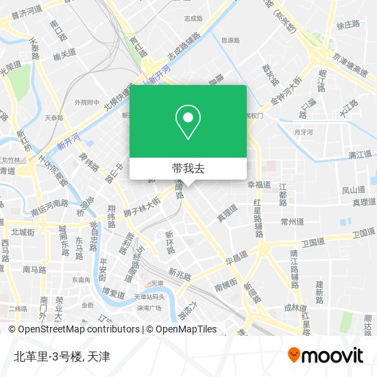 北革里-3号楼地图