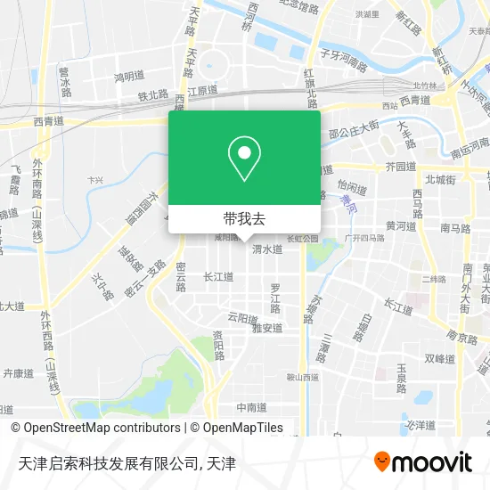 天津启索科技发展有限公司地图