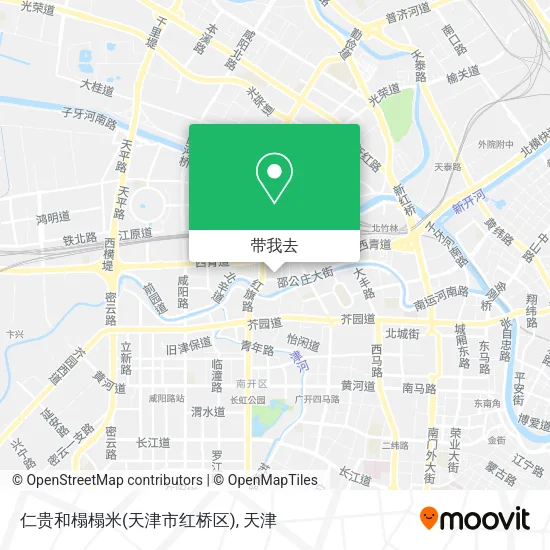 仁贵和榻榻米(天津市红桥区)地图