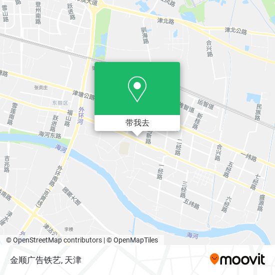 金顺广告铁艺地图