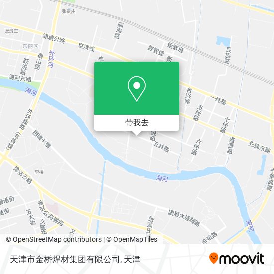 天津市金桥焊材集团有限公司地图