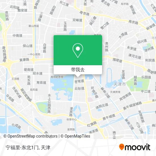 宁福里-东北1门地图