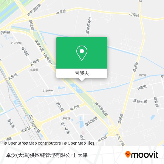 卓沃(天津)供应链管理有限公司地图