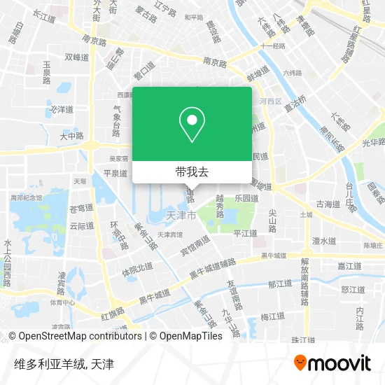维多利亚羊绒地图