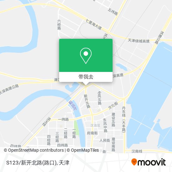 S123/新开北路(路口)地图