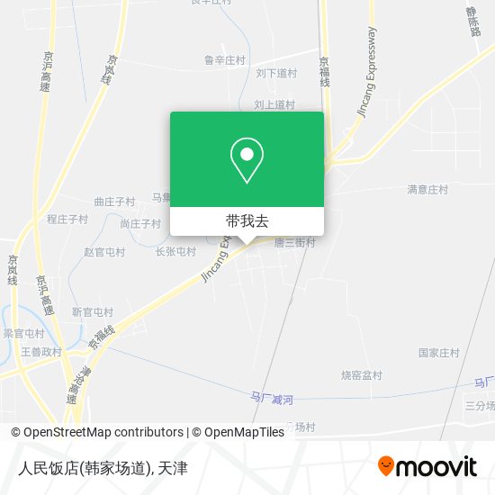 人民饭店(韩家场道)地图