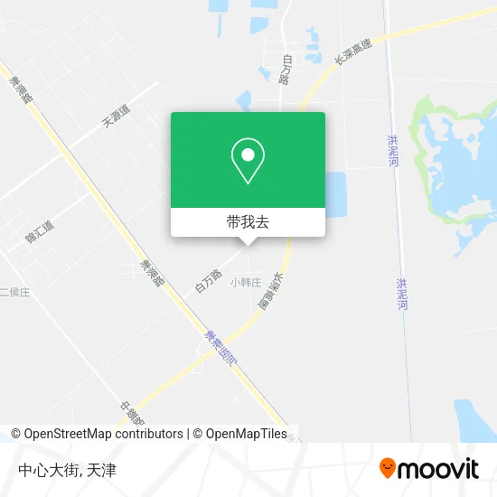 中心大街地图