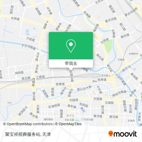 聚宝祥殡葬服务站地图
