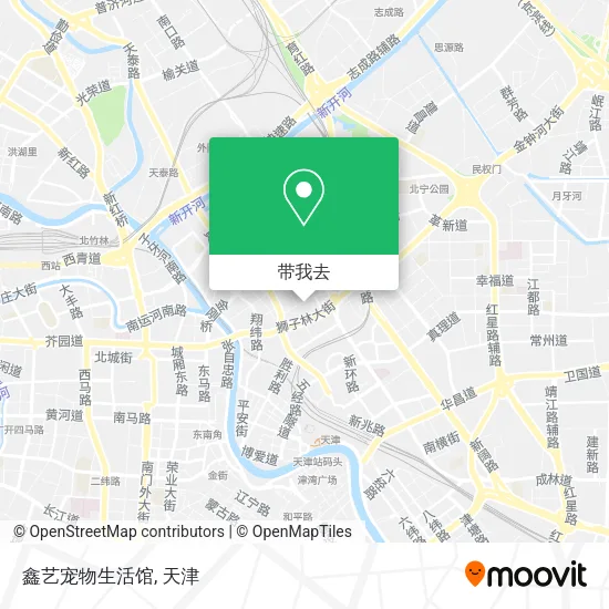 鑫艺宠物生活馆地图