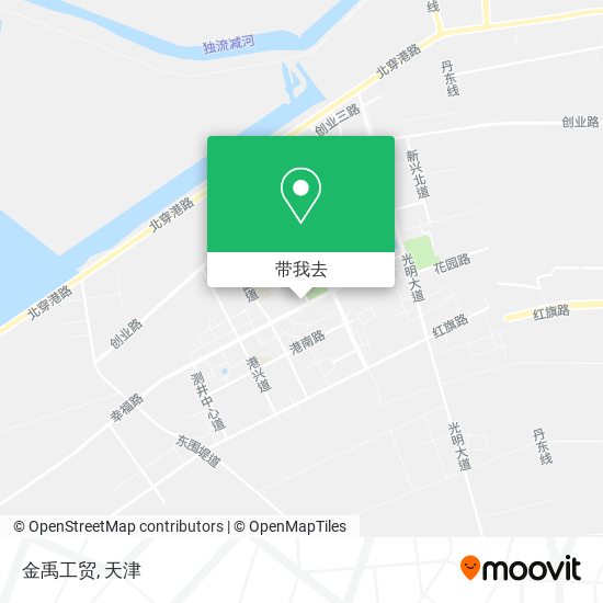 金禹工贸地图