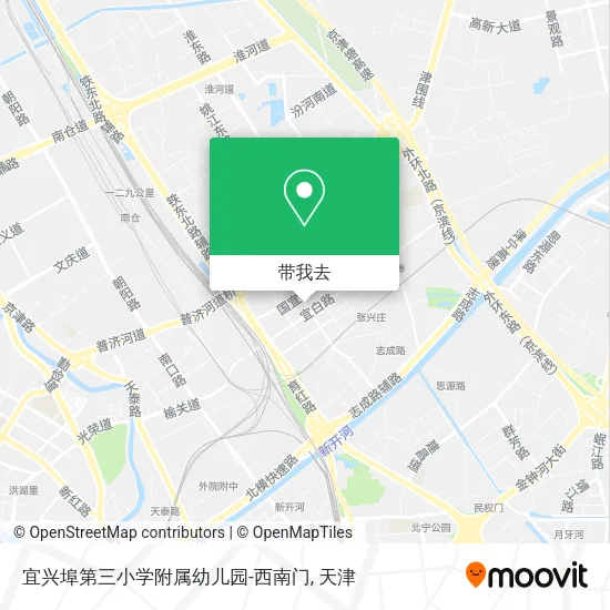 宜兴埠第三小学附属幼儿园-西南门地图