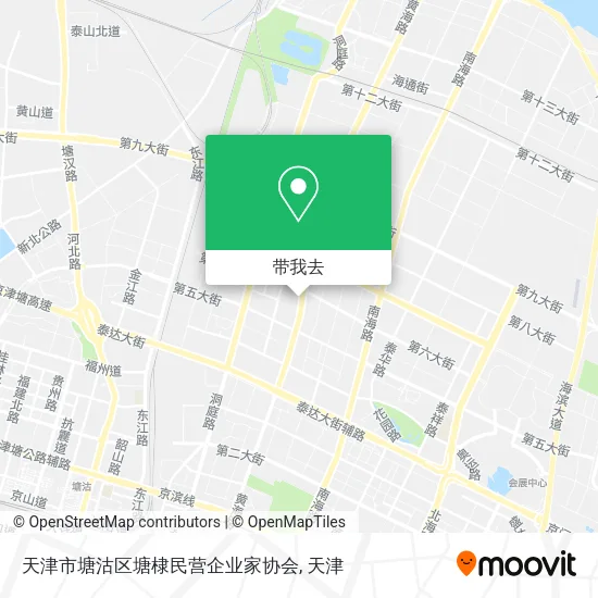 天津市塘沽区塘棣民营企业家协会地图