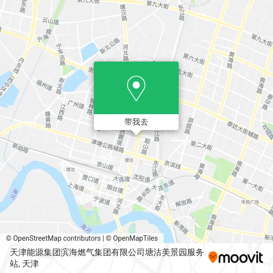 天津能源集团滨海燃气集团有限公司塘沽美景园服务站地图