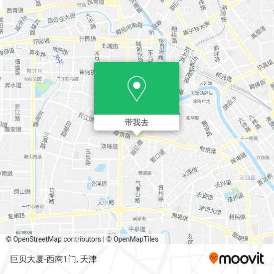 巨贝大厦-西南1门地图