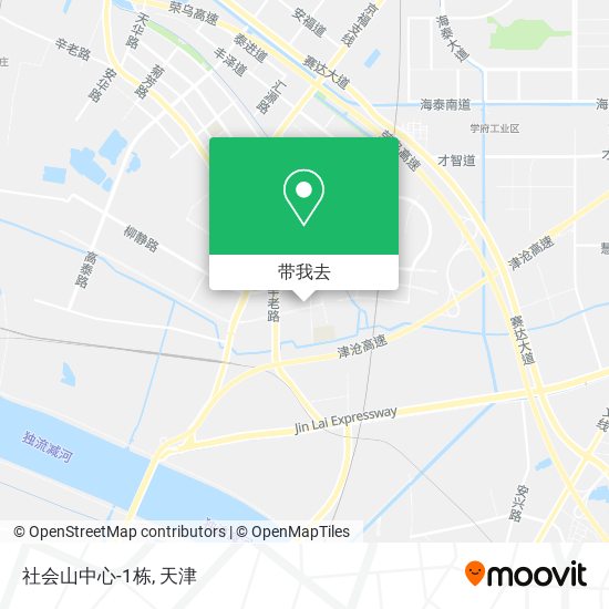 社会山中心-1栋地图