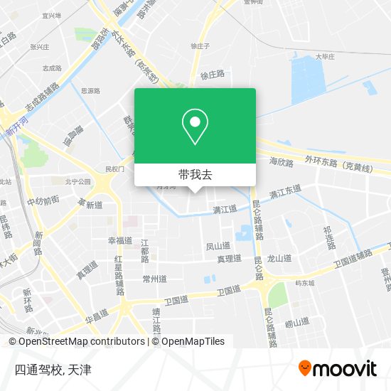 四通驾校地图