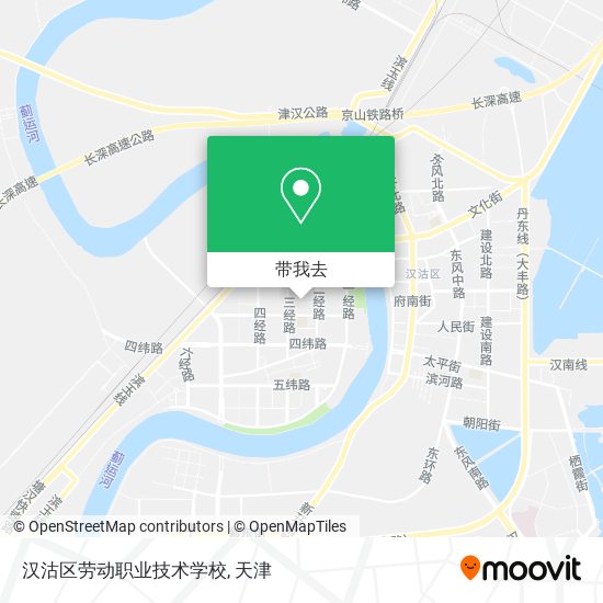 汉沽区劳动职业技术学校地图