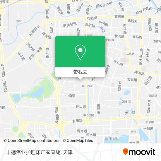 丰德伟业护理床厂家直销地图