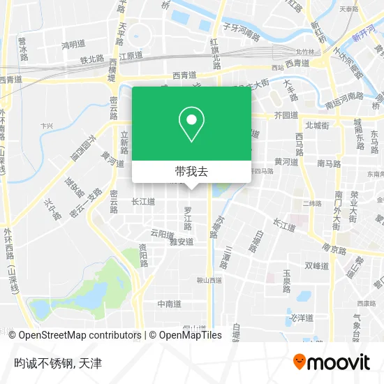 昀诚不锈钢地图