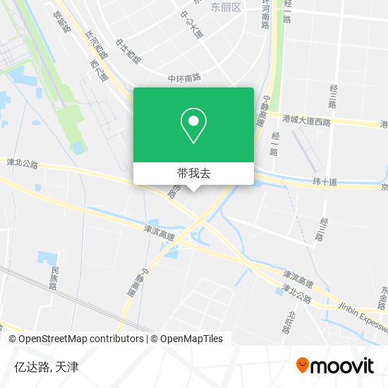 亿达路地图