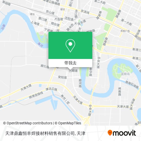 天津鼎鑫恒丰焊接材料销售有限公司地图
