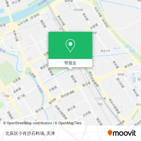 北辰区小肖沙石料场地图