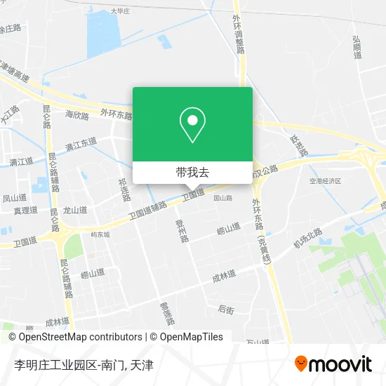 李明庄工业园区-南门地图