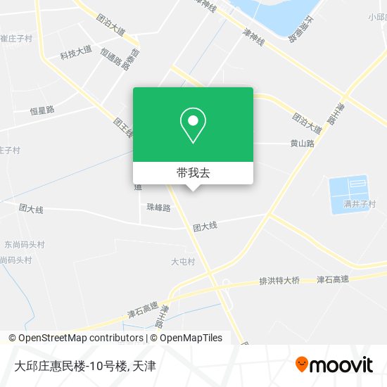 大邱庄惠民楼-10号楼地图