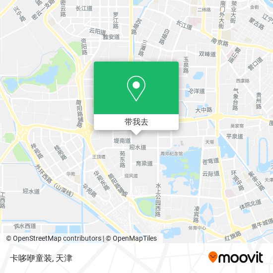 卡哆咿童装地图