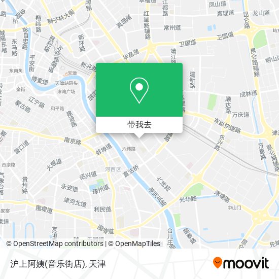 沪上阿姨(音乐街店)地图