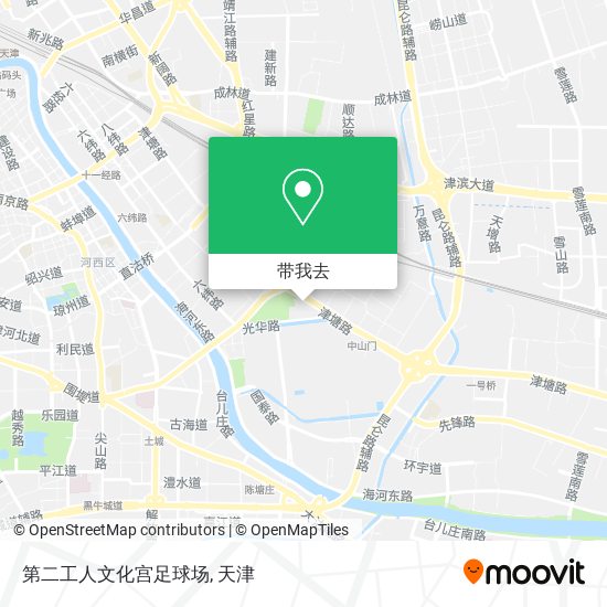 第二工人文化宫足球场地图